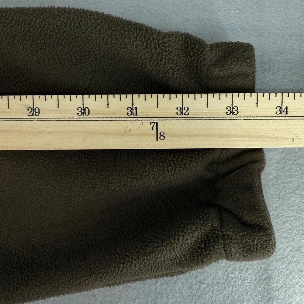 The North Face WindWall Fleece Jacket‎ XXL Brown Full Zip Windproof 2006 Vintage